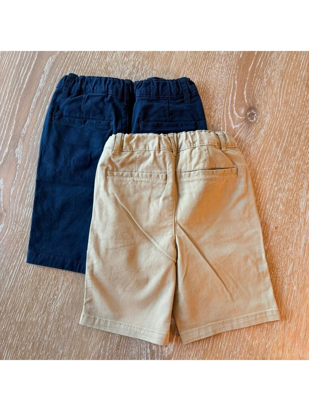 The Children’s Place Navy Blue and Khaki Shorts Bundle 5T